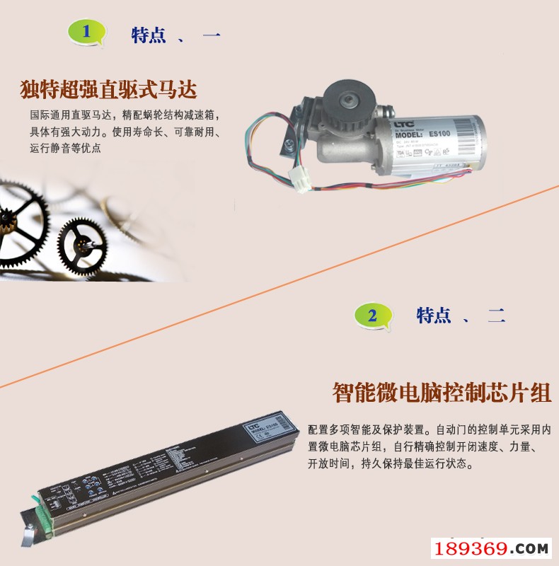 LTC自動感應(yīng)門電機(jī)