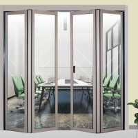 自動(dòng)折疊門,電動(dòng)折疊門安裝示意圖