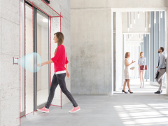 多瑪凱拔醫(yī)院出入口解決方案 智能門控 多瑪電動(dòng)門