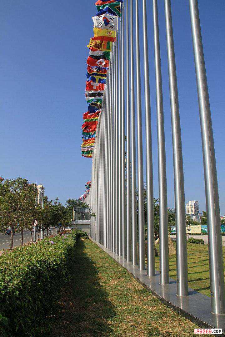 嘉興不銹鋼旗桿圖 不銹鋼旗桿