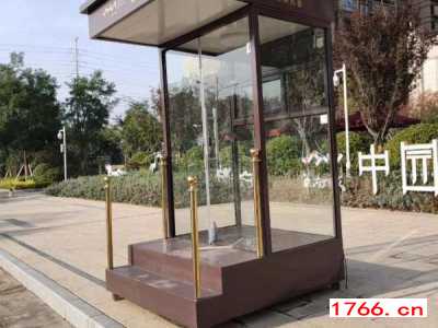 鄭州形象站臺現(xiàn)貨崗亭廠家圖3