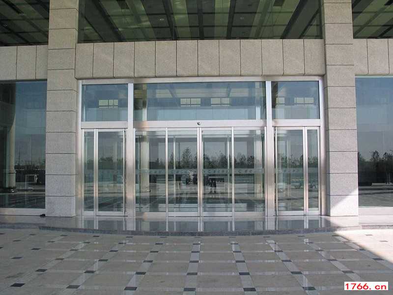 弧形電動(dòng)玻璃門