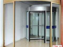 弧形電動玻璃門安裝方法