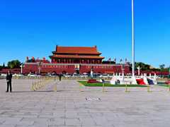 天安門廣場旗桿