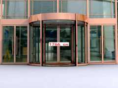 電動旋轉(zhuǎn)門展箱回縮功能