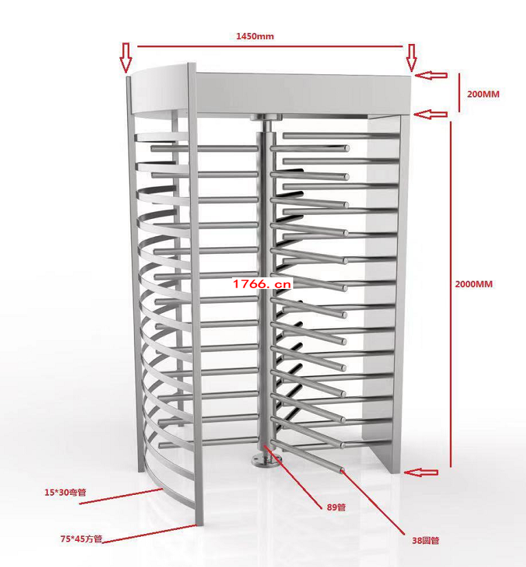 不銹鋼旋轉(zhuǎn)門(mén)