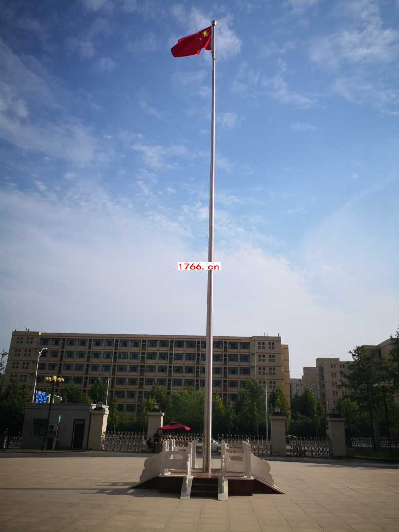 電動國旗桿 漢白玉旗臺 旗桿 旗臺