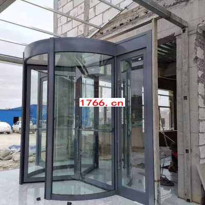 鄭州電動(dòng)三翼旋轉(zhuǎn)門，制作旋轉(zhuǎn)門安裝廠家圖3