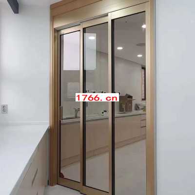 家用電動(dòng)門(mén),鋁合金型材重疊自動(dòng)門(mén)圖2