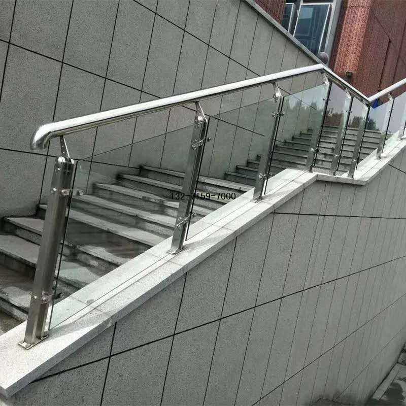 鋼化玻璃樓梯護欄 鋼化玻璃樓梯護欄