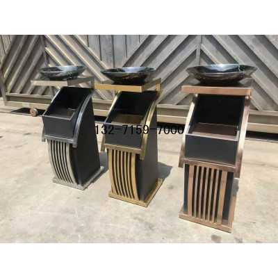 鄭州不銹鋼垃圾桶圖1