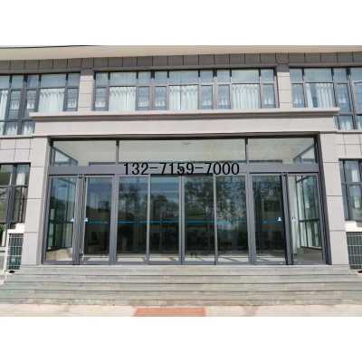 鄭州多瑪鋁型材自動感應門圖1