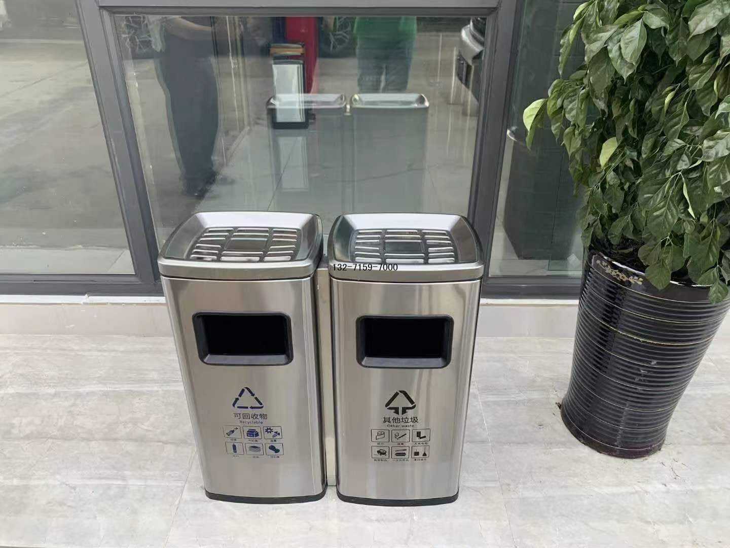 不銹鋼垃圾桶 不銹鋼垃圾桶