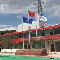 項(xiàng)目部旗桿臺，鄭州同創(chuàng)旗桿安裝，旗臺