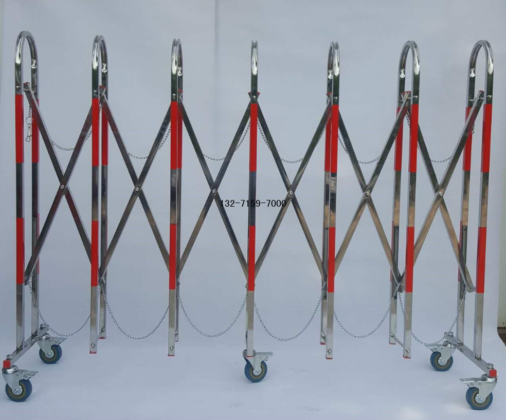 不銹鋼移動伸縮圍欄廠家 不銹鋼移動伸縮圍欄廠家