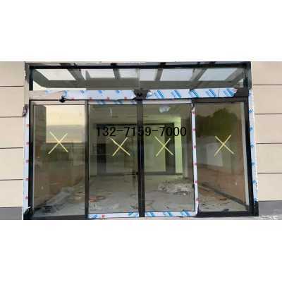 鄭州松下弧形自動(dòng)感應(yīng)門安裝圖2