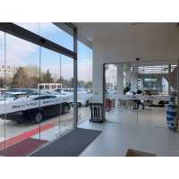 汽車4s店自動感應(yīng)鋼化玻璃門