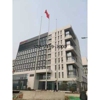 鄭州安裝不銹鋼錐形旗桿的廠家圖2