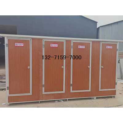 鄭州移動(dòng)廁所，四蹲位移動(dòng)廁所鄭州現(xiàn)貨圖2