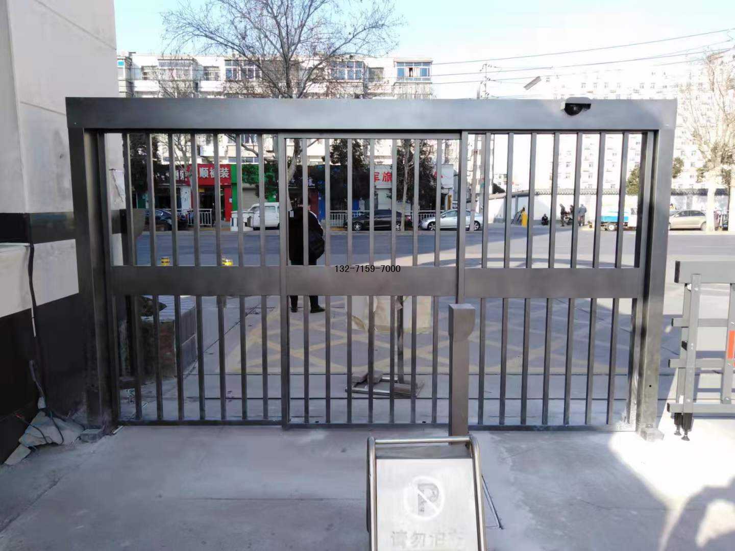 鄭州小區(qū)門禁電動門廠家
