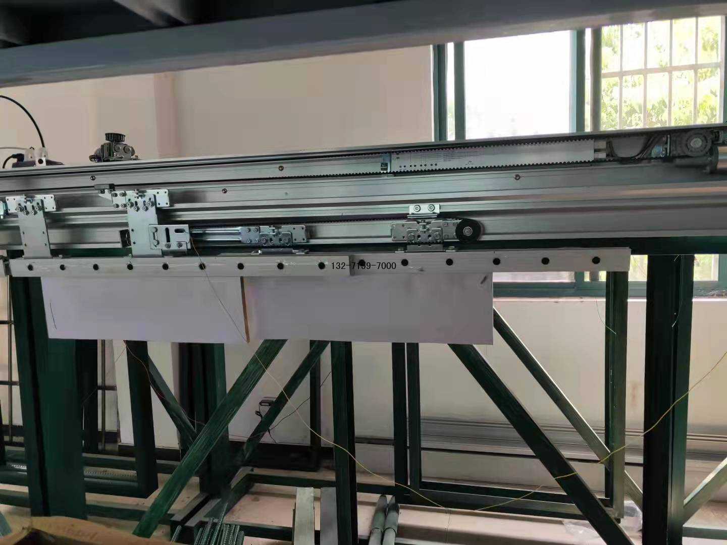 重疊自動(dòng)門安裝步驟