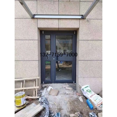 鄭州市安裝鋁合金地彈簧門的廠家圖1