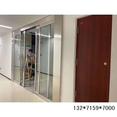 不銹鋼門禁自動門圖2