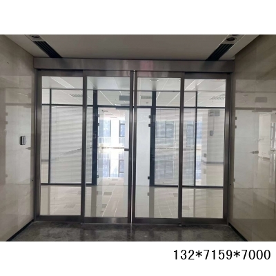 不銹鋼門禁自動門圖3