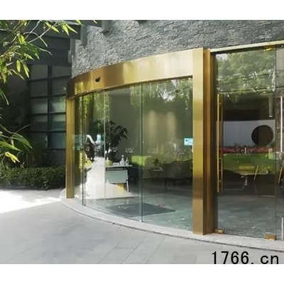 弧形自動感應(yīng)門圖1