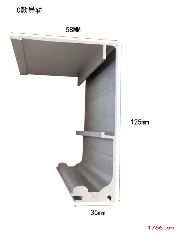 ltc125-150型號平移自動感應(yīng)門軌道尺寸