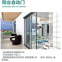 磁懸浮三聯(lián)動(dòng)陽(yáng)臺(tái)智能自動(dòng)門?