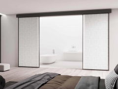 鋁合金門窄邊框(單包)圖片_鋁合金極窄推拉門