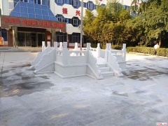 鄭州旗桿旗臺圖片大全_學校旗臺旗桿效果圖