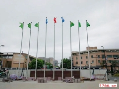 項目部旗桿位置_項目部旗桿臺圖片