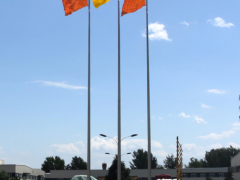三支旗桿的高度是多少合適？