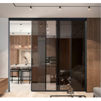 極簡型材自動門