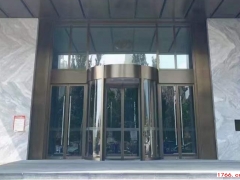 感應(yīng)玻璃門安裝施工方案_自動旋轉(zhuǎn)玻璃門