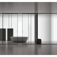 磁懸浮極窄自動門_鋁合金型材極窄門