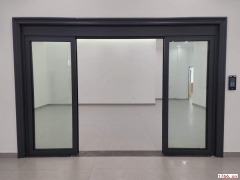 鄭州安裝門禁自動門_人臉識別自動門