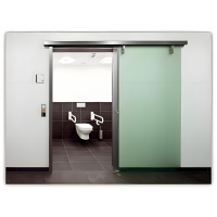 單開磁懸浮平移門，測裝磁懸浮感應智能門_語音控制自動門