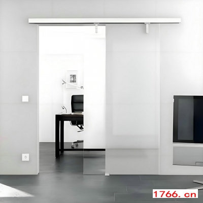 單開(kāi)磁懸浮平移門(mén)，測(cè)裝磁懸浮感應(yīng)智能門(mén)_語(yǔ)音控制自動(dòng)門(mén)圖3