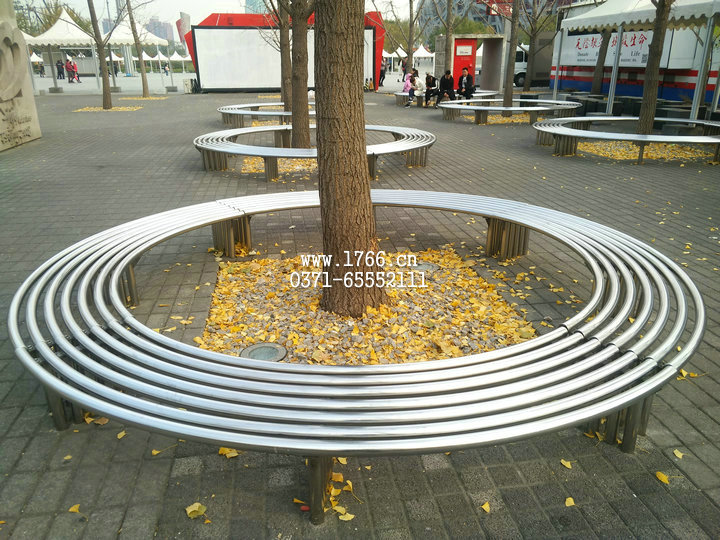 不銹鋼公園座椅