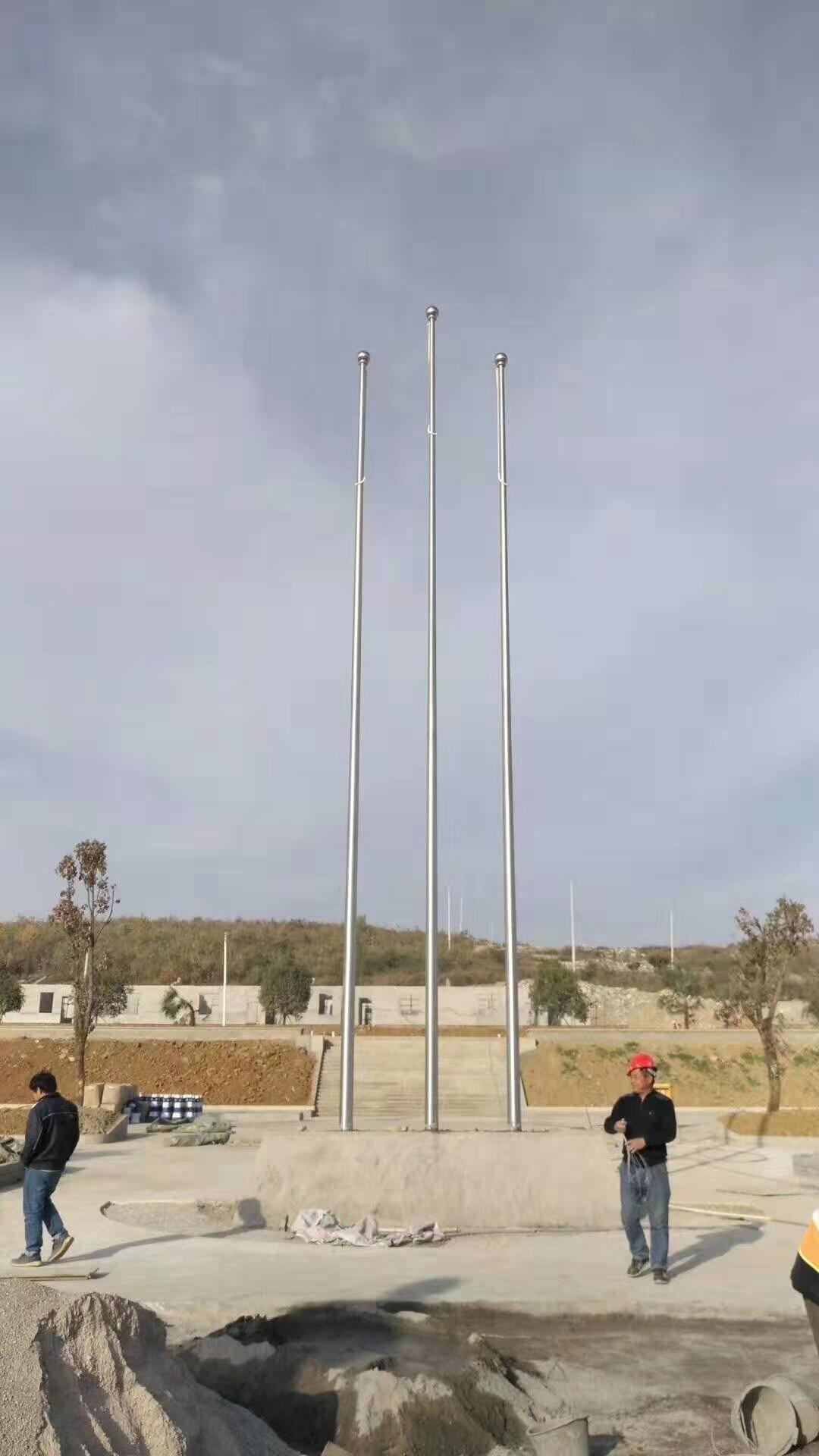 鄭州錐形旗桿安裝廠家